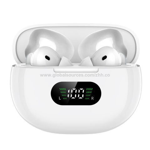 Auriculares Bluetooth verdaderos auriculares inalámbricos con cancelación  activa de ruido, auriculares intrauditivos con funda de carga para iPhone