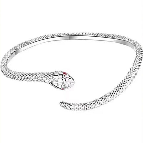 Minimalist 925 Sterling Silver Double Chain Women 18K Gold Snake Bracelets  - China Bracelet and Wholesale 18K Bracelet price