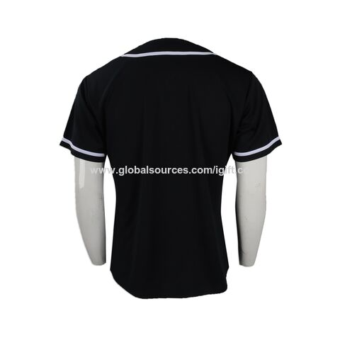 Camiseta oversize de béisbol con tela jersey y bordado de B
