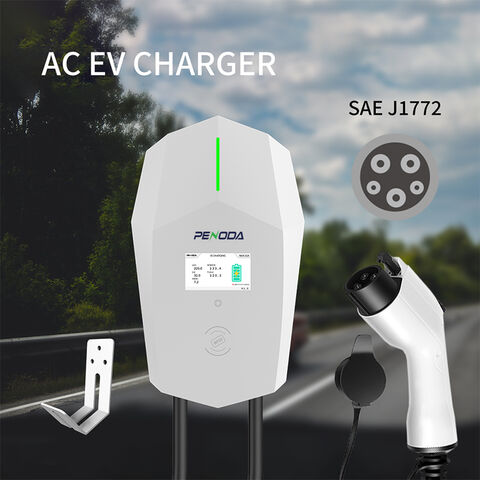 Chargeur de voiture électrique SAE j1772 avec nema 5-15 Power Plug 16A AC  5mètre longueur