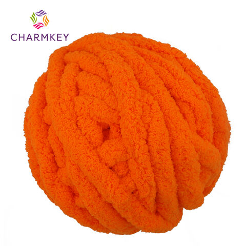 Buy Wholesale China Super Soft Big Jumbo Chenille Chunky Knit Fluffy Arm  Knitting Blanket Yarn For Knit Blanket Cushion Bed Sofa Home Decor & Chenille  Chunky Yarn at USD 1.59