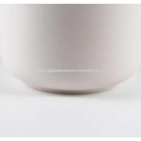 10oz Marble Candle Vessel & Lid, White 