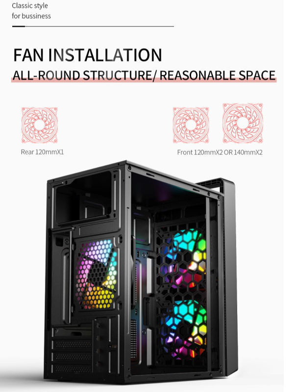 Buy Wholesale China Soeyi Customized Logo Computer Case & Tower Mid ...