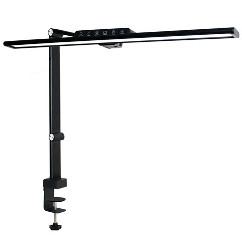 Lampe à pince photosensible à réglage de couleur en gros, usine de lampes de bureau LED pour la maison et le bureau en gros