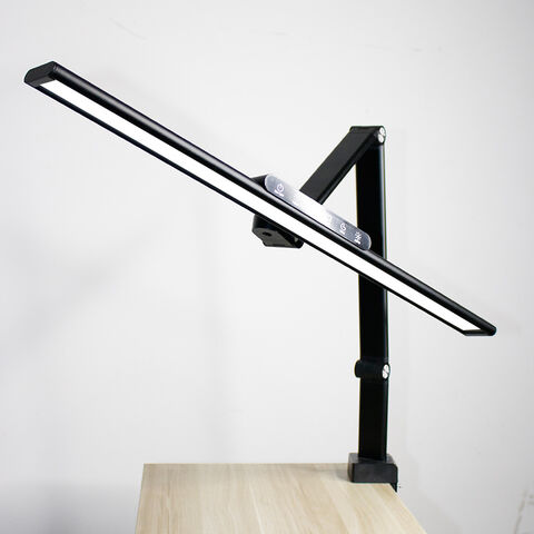 Lampe à pince photosensible à réglage de couleur en gros, usine de lampes de bureau LED pour la maison et le bureau en gros