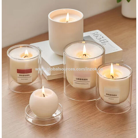 wholesale luxury empty candle jars for