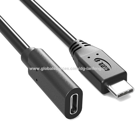 USB-C Cable 3.1 Gen 2 (10GB/s) PD100W Black - 1m