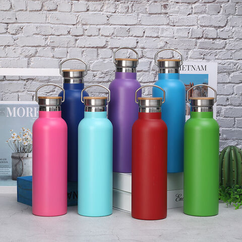 Buy Wholesale China  Hot Selling 2023 Stainless Steel Coffee Thermos  Double Wall Insulated Bottles With Ring Handle For Biking, Backpack,camping  & Stainless Steel Water Bottle at USD 4.1