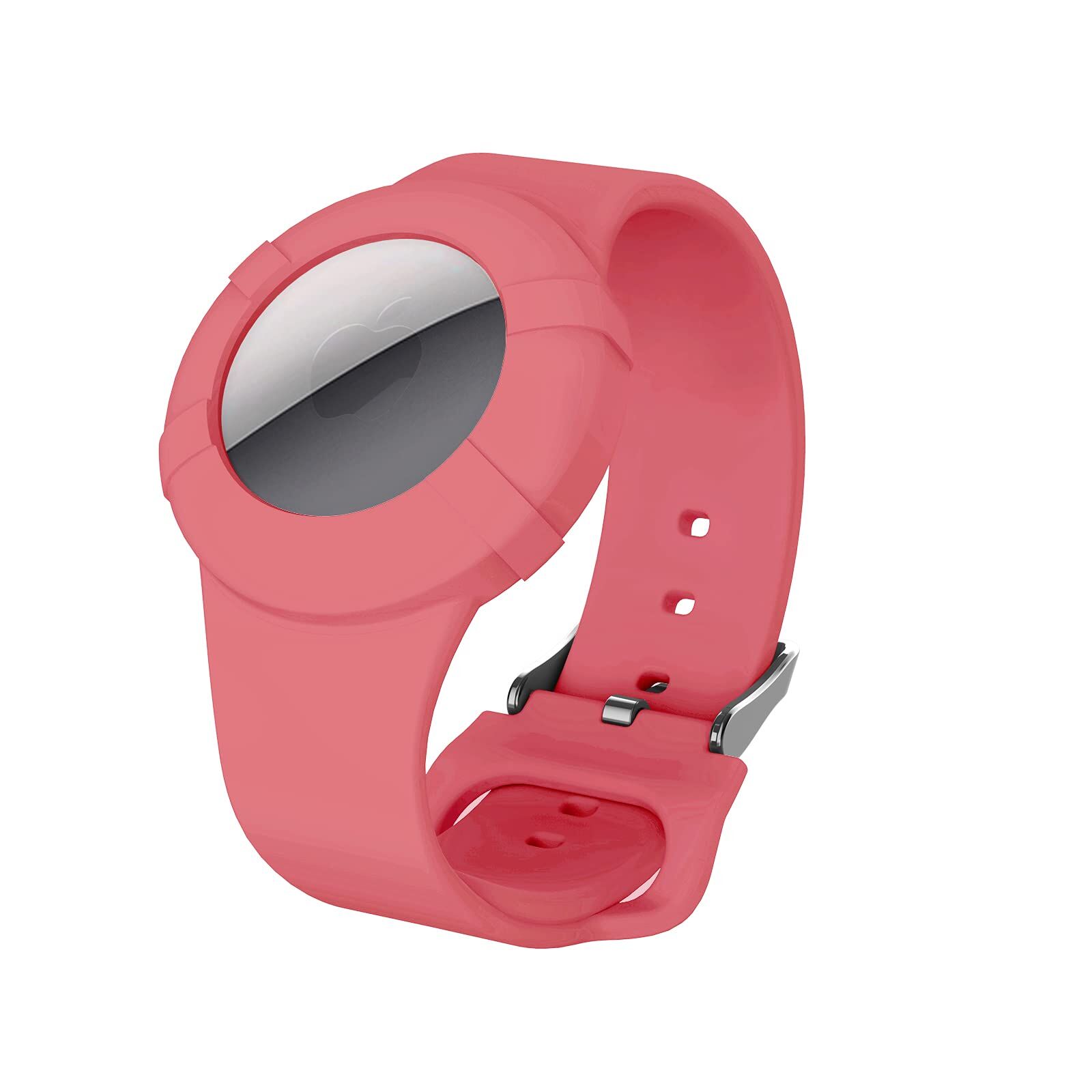 Pulsera Air Tag para niños (paquete de 2), pulsera de silicona suave para  niños, soporte ligero para rastreador GPS compatible con Apple AirTag Watch