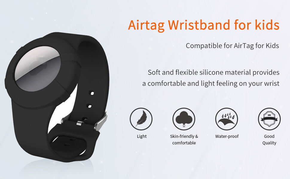 Buy Wholesale China Waterproof Airtag Bracelet For Kids Silicone,airtag  Wristband Kids,silicone Band Compatible With Apple Airtag Tracker. & Airtag  Bracelet For Kids Waterproof at USD 0.75