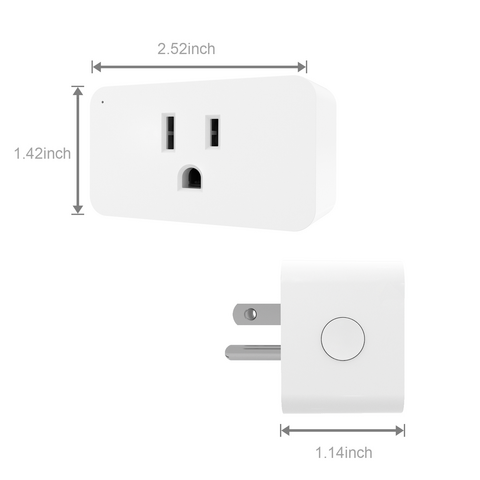 Smart Plug 120 Volt - White in the Smart Plugs department at