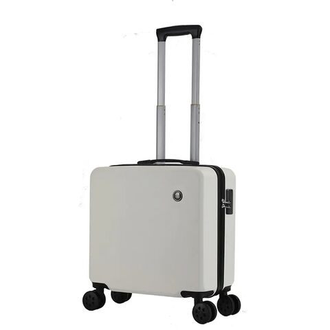 Maleta Trolley Rígida de Metal para Viajes, Diseño Moderno y Elegante - Equipaje de Mano Rígido Pequeño para Mujer