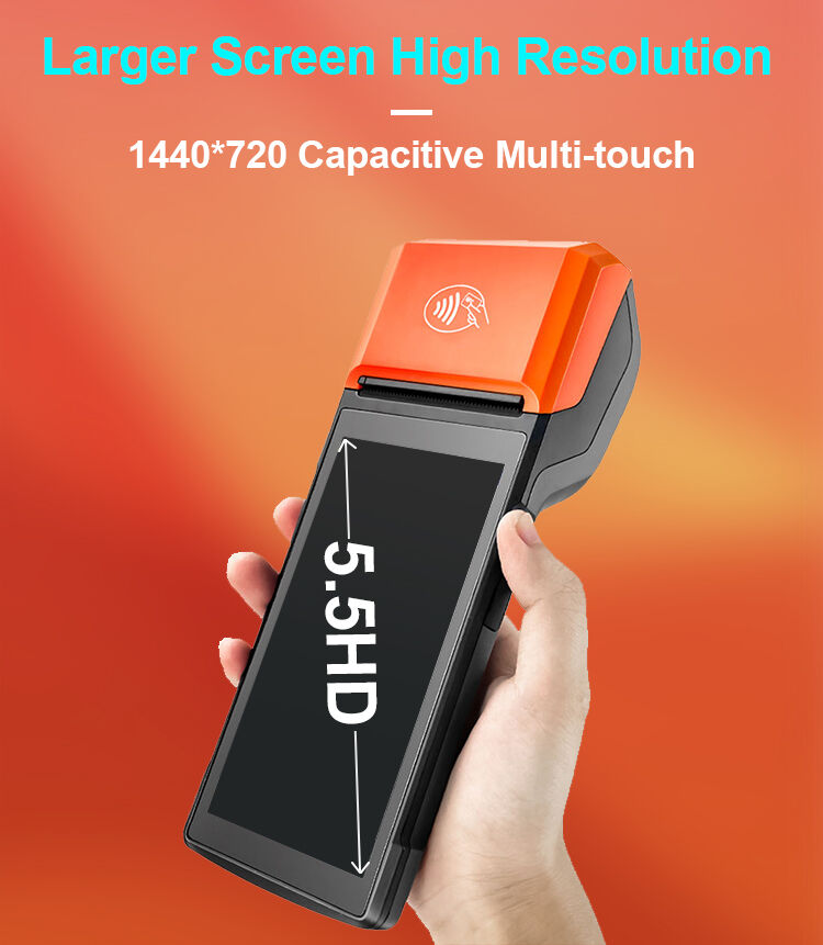 Pos Key Reader Smart Mobile Handheld Pos Payment Magnetic Reader Terminal Android Pos ...