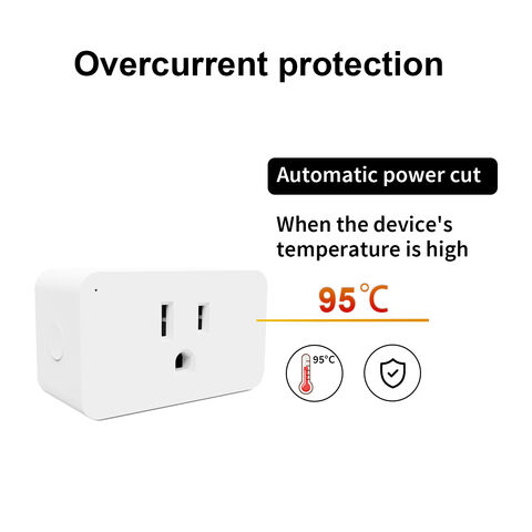 Prise électrique avec minuteur AC 120 V Maison Intelligente