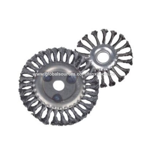 Cepillo de alambre de acero pequeño para limpieza de máquinas - Ideal para mantenimiento industrial