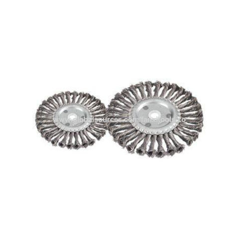 Cepillo de alambre de acero pequeño para limpieza de máquinas - Ideal para mantenimiento industrial