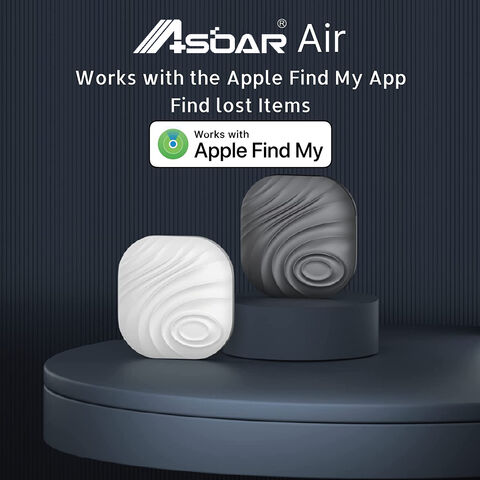 Mini Rastreamento GPS Personalizável com Logotipo Air Tag Mfi "Find My" para Localização de Celulares, Carteiras, Cães, Crianças e Carros Perdidos