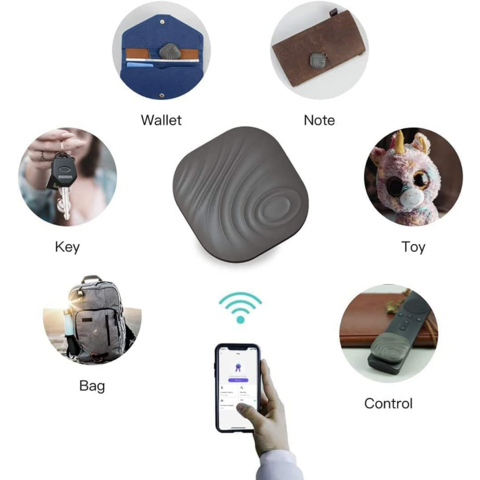 Mini Rastreamento GPS Personalizável com Logotipo Air Tag Mfi "Find My" para Localização de Celulares, Carteiras, Cães, Crianças e Carros Perdidos