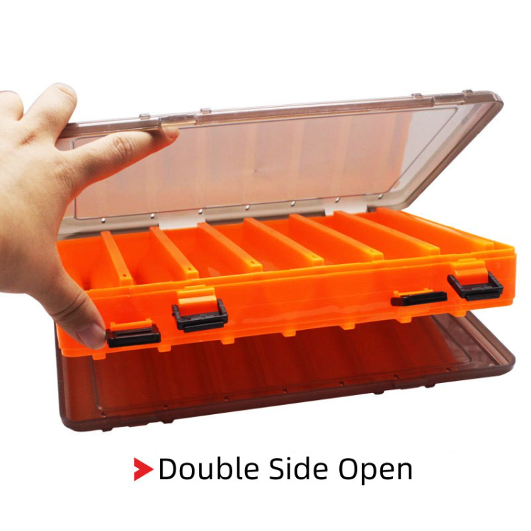 Seasky Double Side Open Storage Equipment Terminal Tackle Box Fishing  Accessories Case For Wood Shrimp, Clear Tackle Box Plano Fishing Tackle  Storage Box, Fishing Tackle Box Bag Large Tackle Box Small, Fishing
