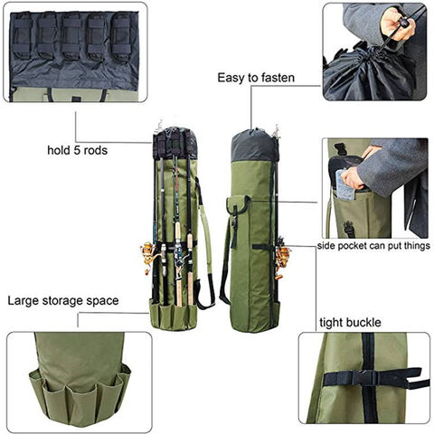Hot Selling Fishing Bag Organizer Pouch For Multiple Rods Storage Travel  Heavy Duty Sea Fly Fishing Rod Case Tackle Bag, Rod Case, Fly Fishing Rod  Case, Rod Bag - Buy China Wholesale