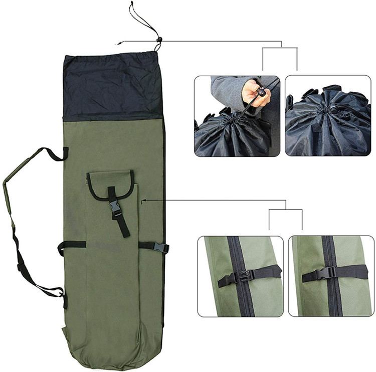 Hot Selling Fishing Bag Organizer Pouch For Multiple Rods Storage