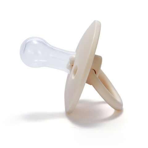 Dot Bayi Silikon Anti Gigit, Dot Bundar untuk Bayi Baru Lahir dan Balita, Mainan Gigitan untuk Hadiah