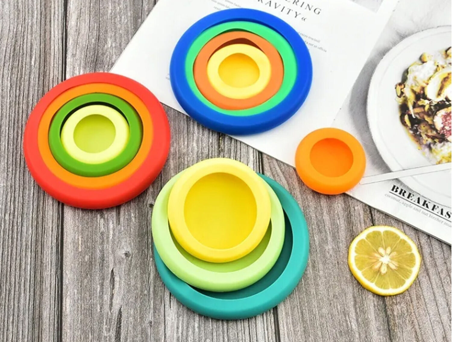 Achetez en gros Oem/odm 4pcs Multifonction Couverture De Fruits Rond  Silicone Stretch Couvercles Légumes Fruits Saver Frais Garder La Couverture  Alimentaire Chine et Silicone économiseur De Nourriture à 0.8 USD