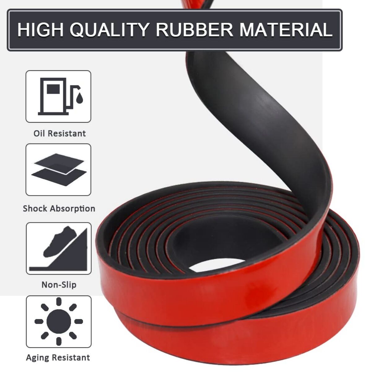 Buy Wholesale China Adhesive Rubber Strips With Adhesive Backing Self