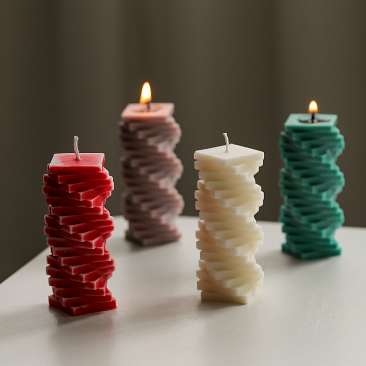 Bubble Candle Molds Silicone Shapes - 3D Candle Molds Soy Palm