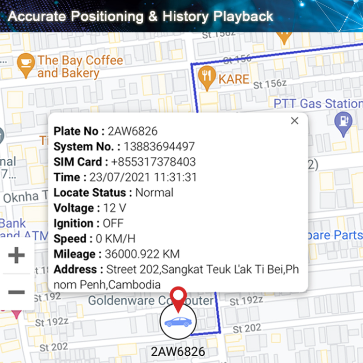 4g Lte Gps Tracker Motorcycle Car Bike Vehicle Gps Tracking Device No