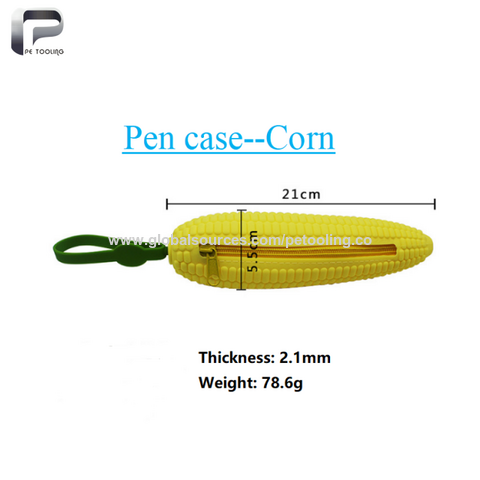 wholesale stationery product corn shape silicone