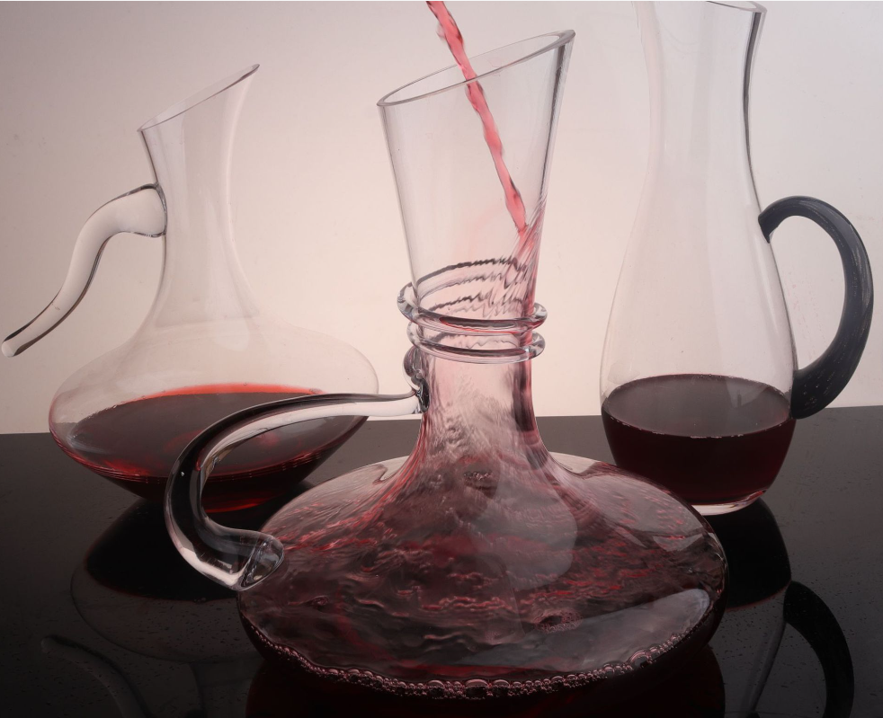 Buy Wholesale China Wholesale Red Wine Decanter Aerator Crystal Glass