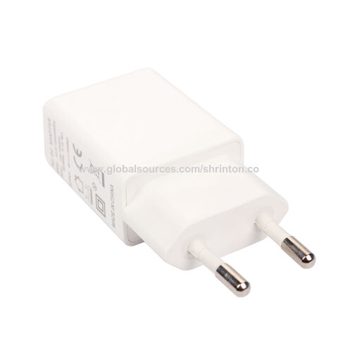 Cargador de pared USB certificado UL Fuente de alimentación 5 V 1A (1000  mA) Adaptador de corriente de viaje portátil universal Bloque de enchufe de