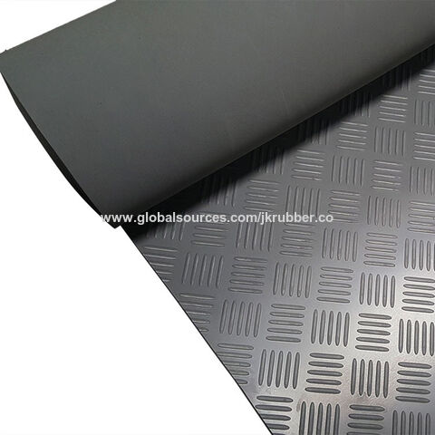 Buy Wholesale China Anti-slip Solid Round Button Rubber Flooring