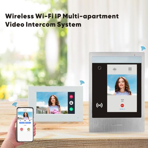 Kit Vídeo Portero Alambrico con Monitor WiFI Intercom - Mi casa