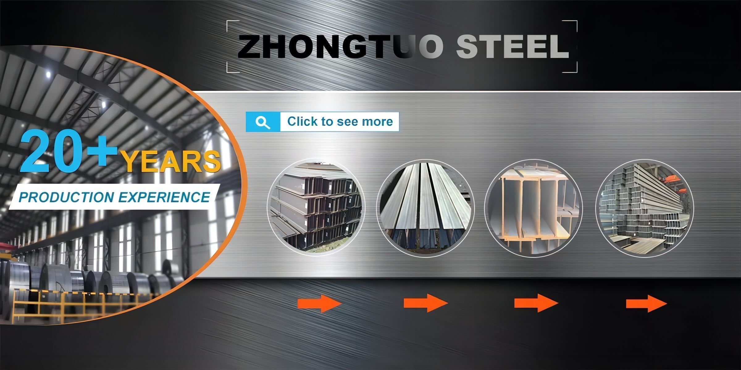 High Structural Strength Flexible Design H Shape Steel H-beams - China ...