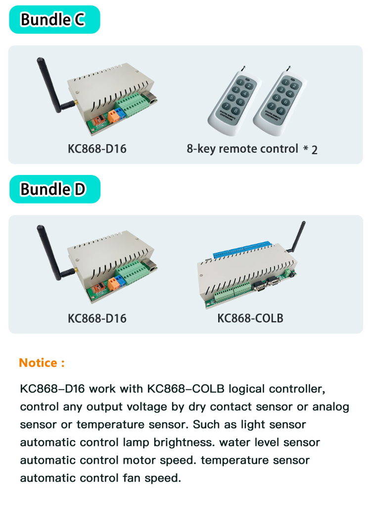 Kc868-d16 16 Ch Tuya Dimmer Controller Wifi+ethernet+rs485 Switch ...