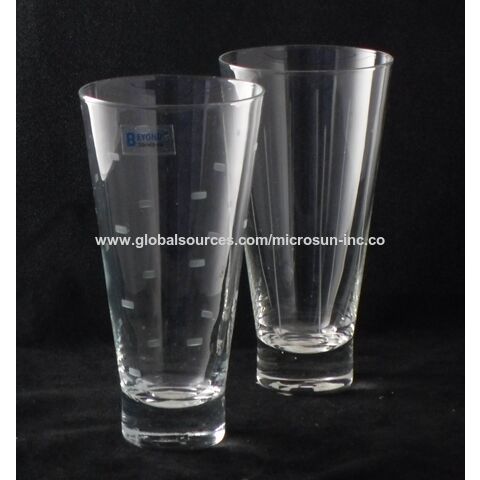 3 Pack Square Glass Cups Tumbler Highball Drinking Glasses for Water Wine  Beer Cocktails Juice Iced Tea Coffee Mixed Drinks Kitchen Party Home