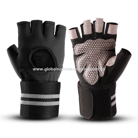 Custom weight lifting store gloves