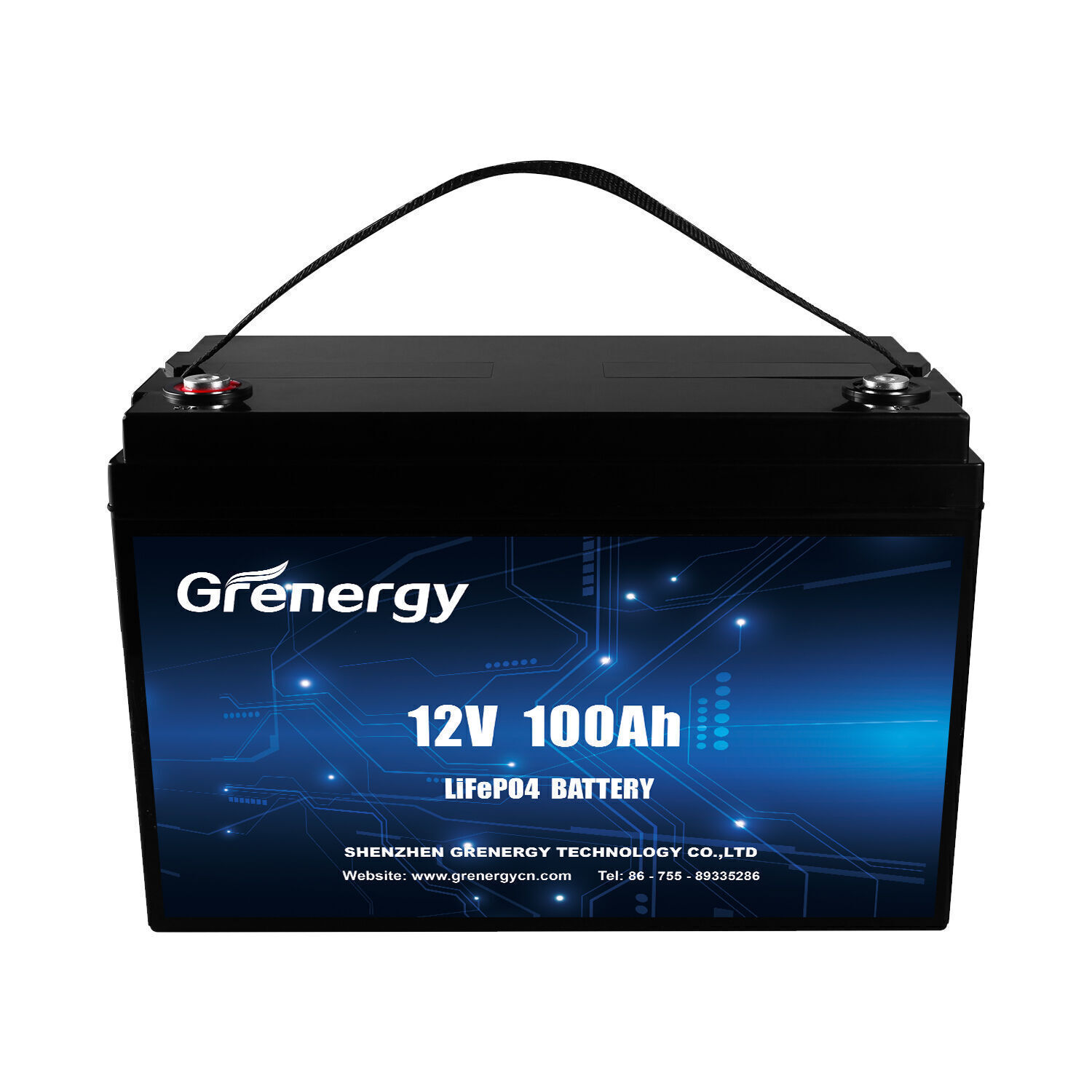 Batterie LiFePO4 100Ah 12.8V pour camping-car caravane camping