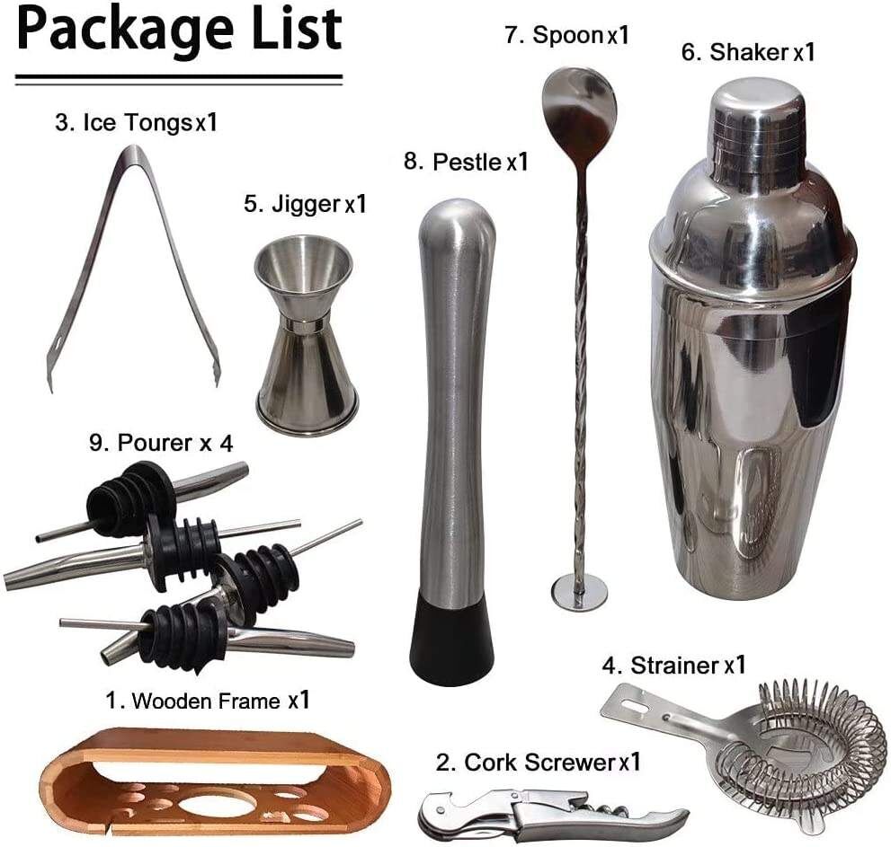 Licor Tools Buy Wholesale China Custom Direct Factory Copper Mixology Bartender Kit ...