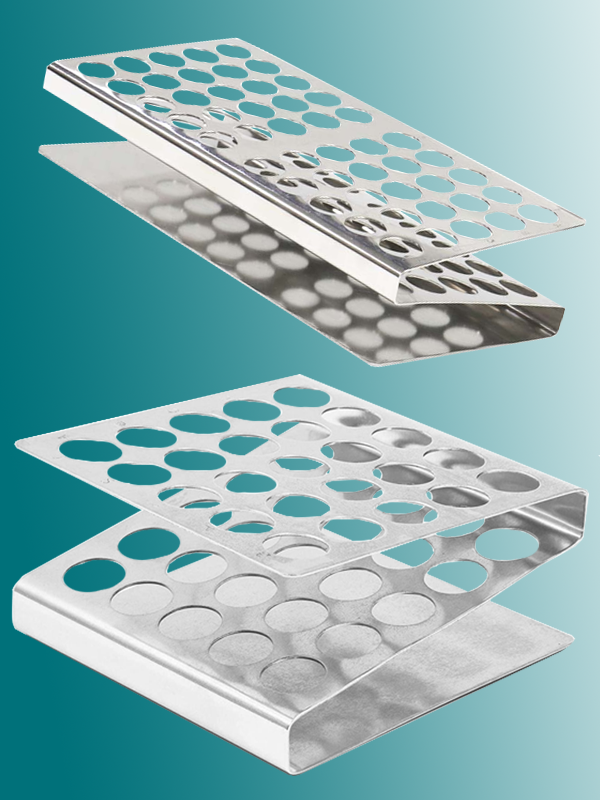 Buy Wholesale China Z Shape Stainless Steel Test Tube Rack & Test Tube