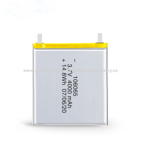 早割クーポン！ Rechargeable 3.7v Lithium For 106065/4000mah Battery Polymer トップス