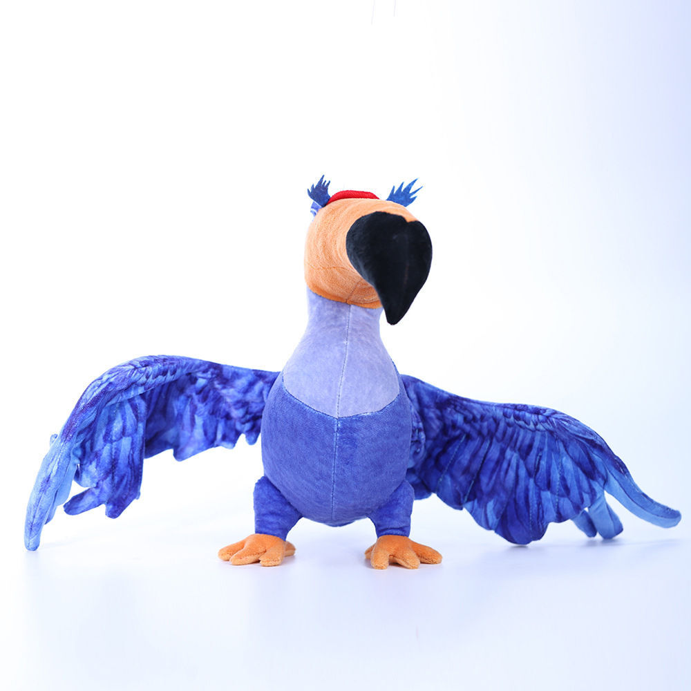 Cartoon Animal Toy Plush for Boys and Girls, Brasil Rio Bird Parrot
