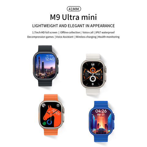 Buy Wholesale China M9 Ultra Mini Smart Watch: Make Calls,multi-sports  Modes, Ai Control, Built-in Games & More - Waterproof Fitness Watch For  Android & Smart Watch at USD 10