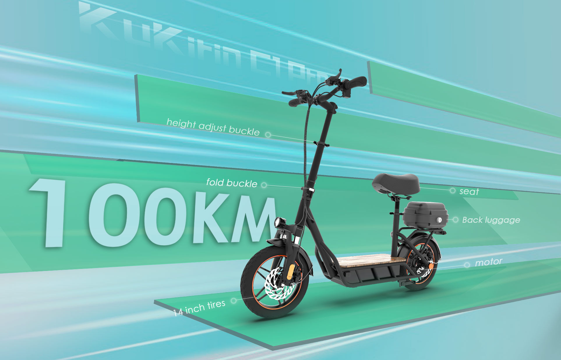 Buy Wholesale China Kuma 500w 3 Speeds Load Front And Rear Disc Brakes ...