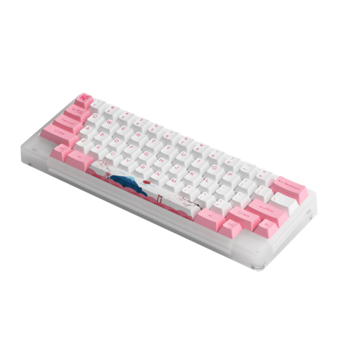 Buy Wholesale China Akko Acr59 Hot-swappable Mechanical Gaming Keyboard,  59key/hhkb Layout Rgb Backlit Pink Keyboard & Keyboard at USD 59.71