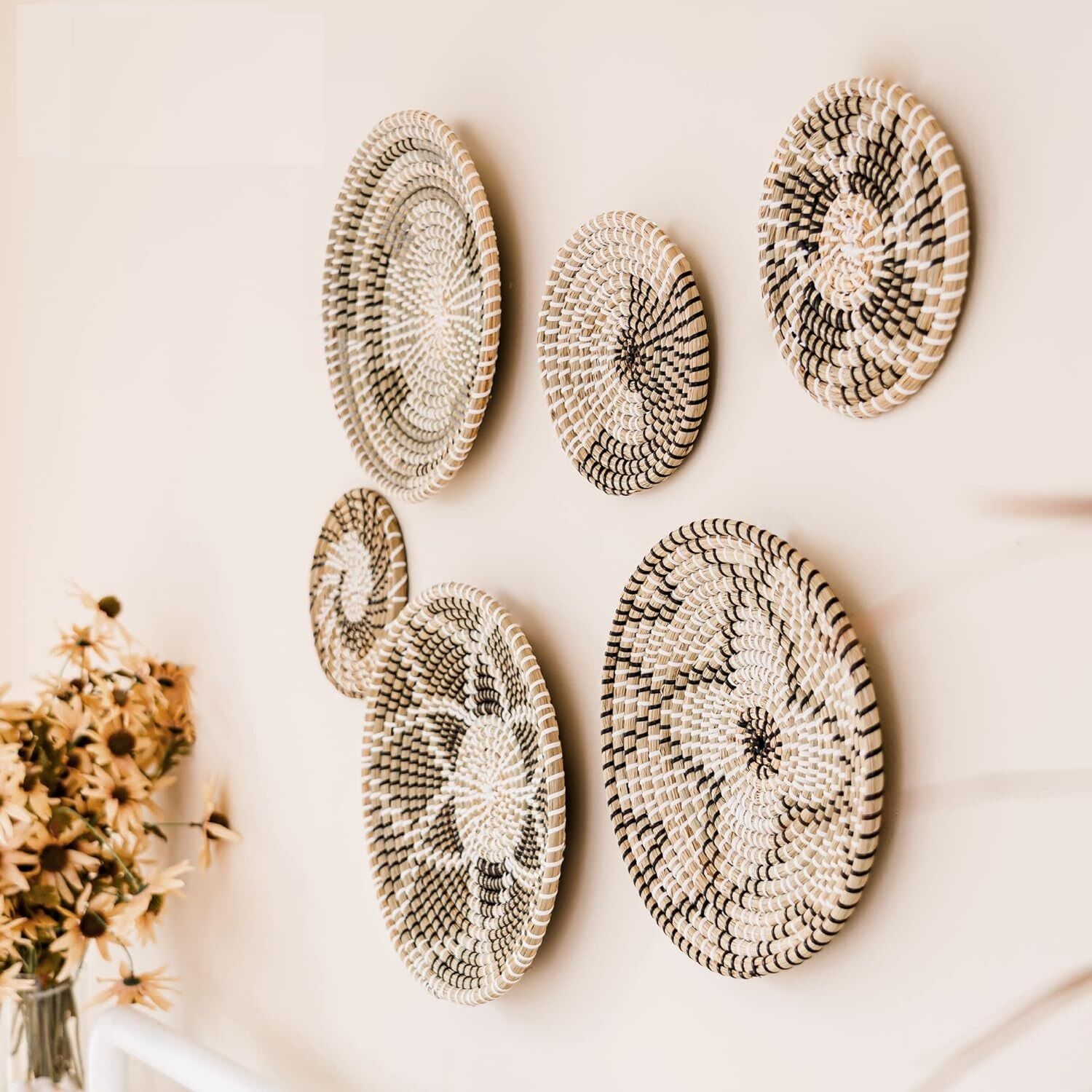 Picture of Eco-friendly Art Craft Decorative Wall Hanging Storage Box Seagrass ...