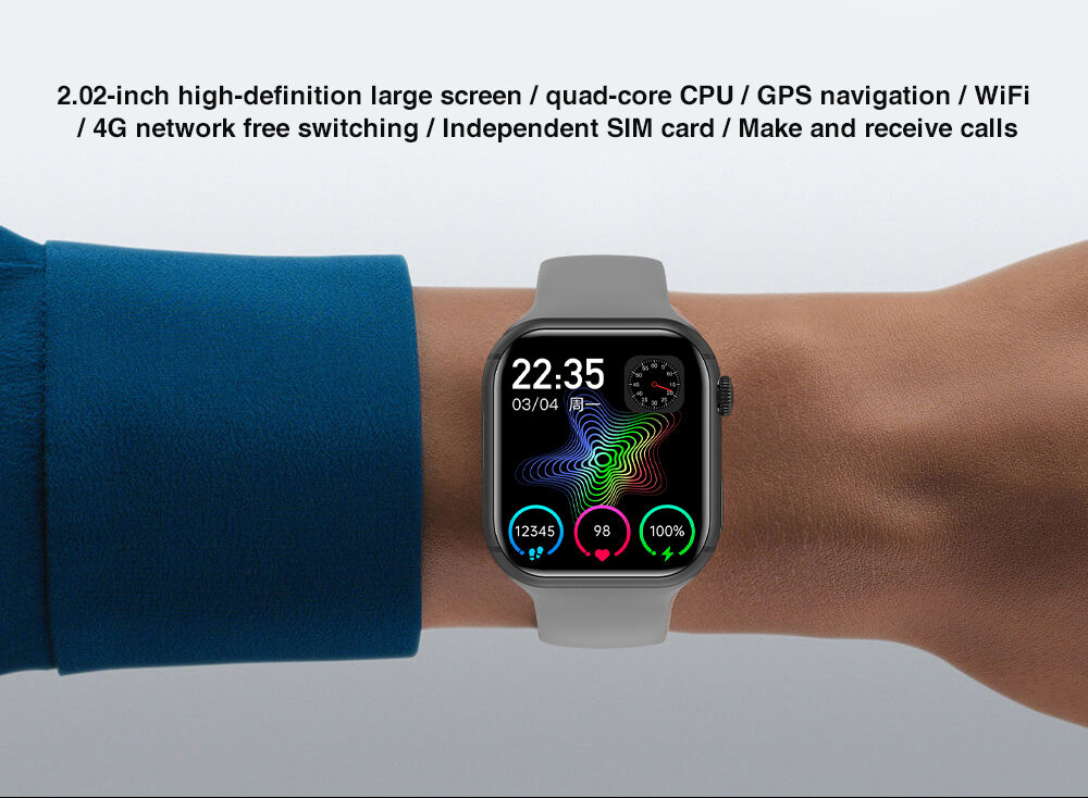 2024 Vdm60 4g Smart Watch Android 2.02'' Ips Screen Sim Card Video Call ...
