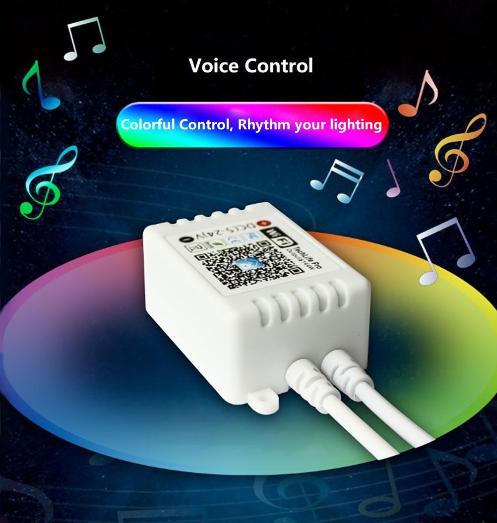 Buy Wholesale China 5v-24v Wireless Led Lighting Ir Controller App Control Wifi Bluetooth Remote ...